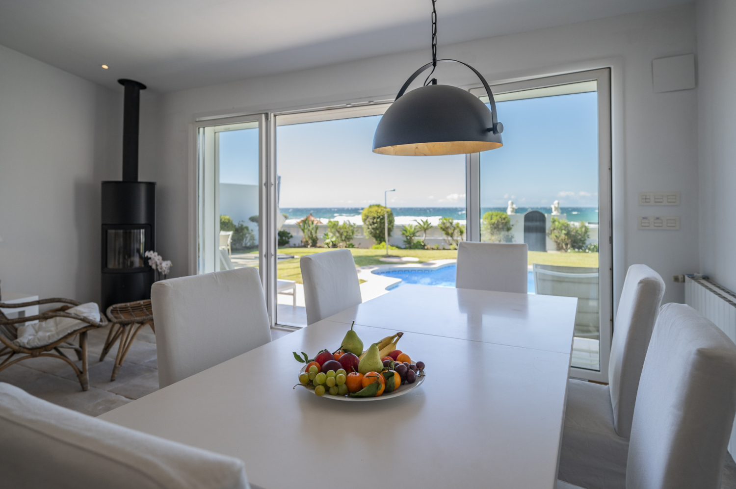 Stunning First Line Beach Villa in Vistamar Costabella Marbella