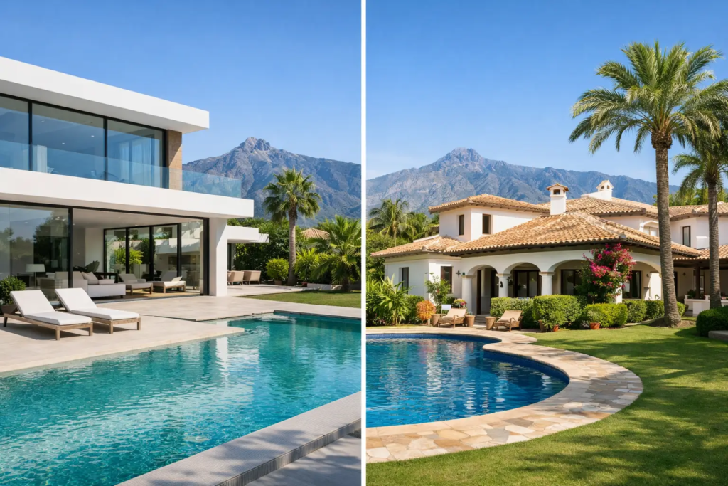 New Build Versus Resale Property in Marbella