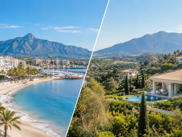 Marbella versus Benahavis Living Compared