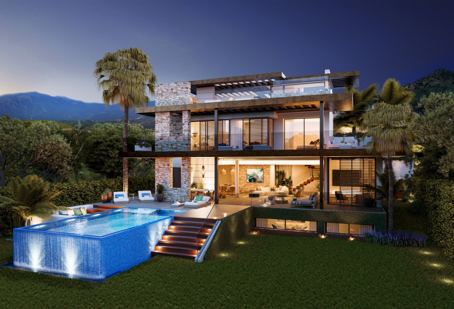 V2031AP - 13 modernas villas en venta con vistas panorámicas