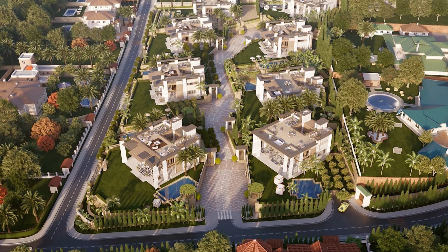 V2102AP - Luxus Ville der Superlative entstehen bei Puerto Banus